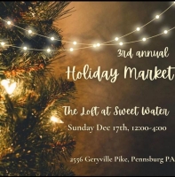 Holiday Market 12-4pm - Saturday, December 17, 2023